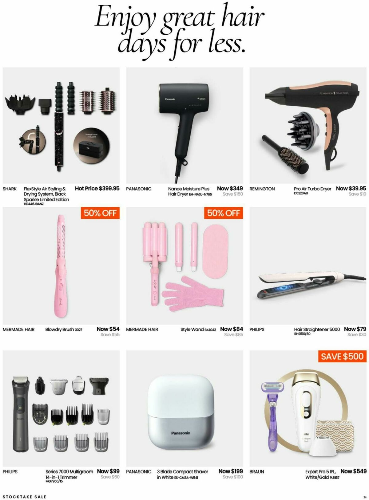 Myer Stocktake Sale - Hardgoods Catalogues from 27 May