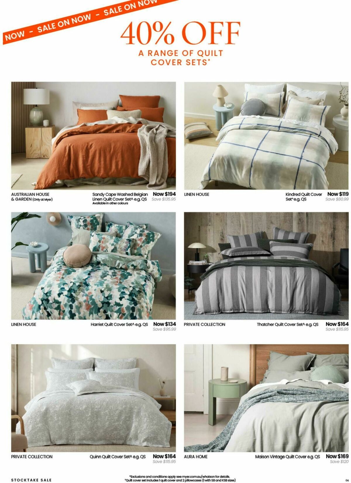 Myer Stocktake Sale - Hardgoods Catalogues from 27 May