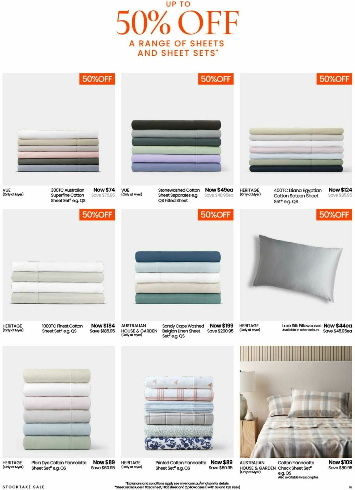 Myer Stocktake Sale - Hardgoods Catalogues from 27 May