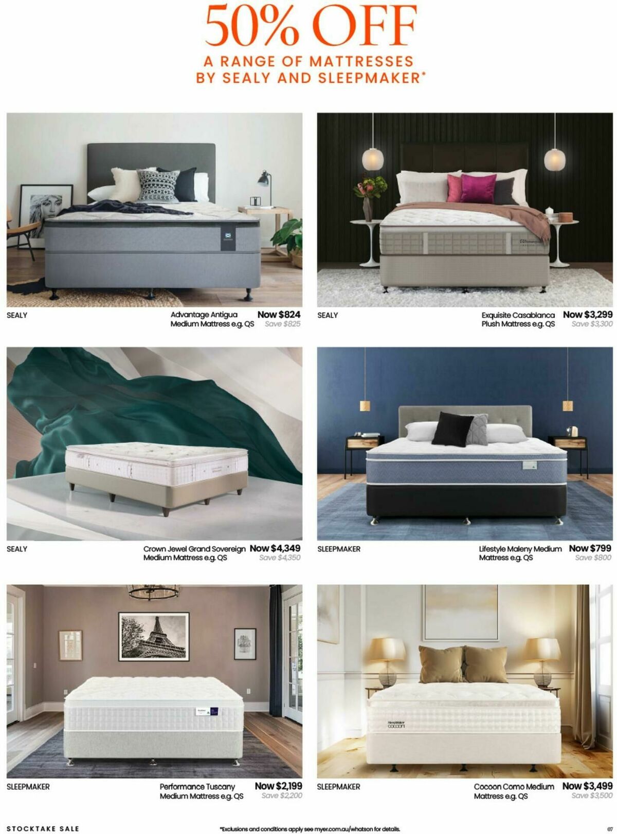 Myer Stocktake Sale - Hardgoods Catalogues from 27 May