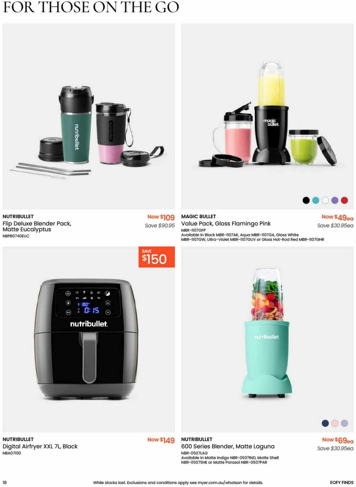 Myer Catalogues from 29 May