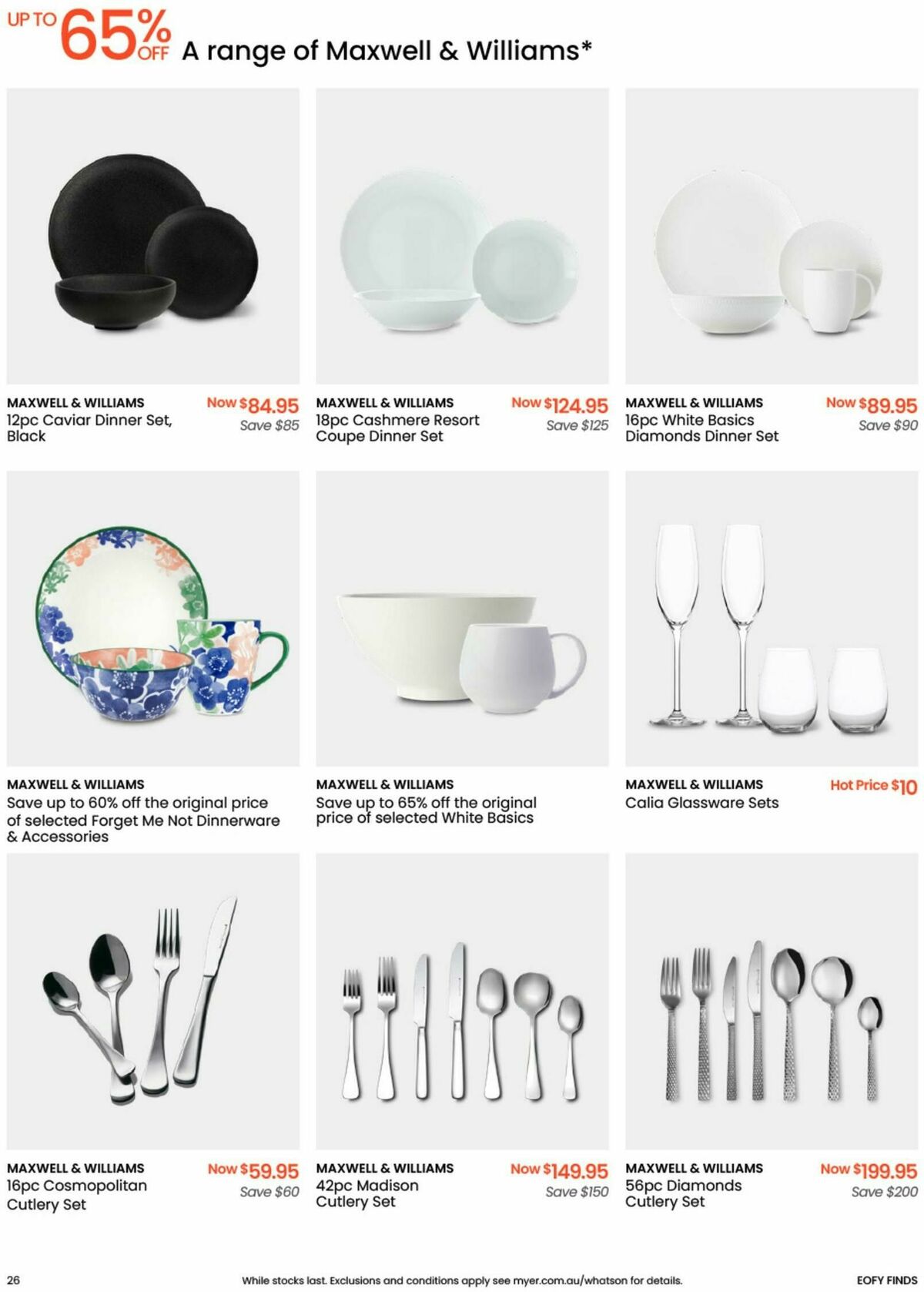 Myer Catalogues from 29 May