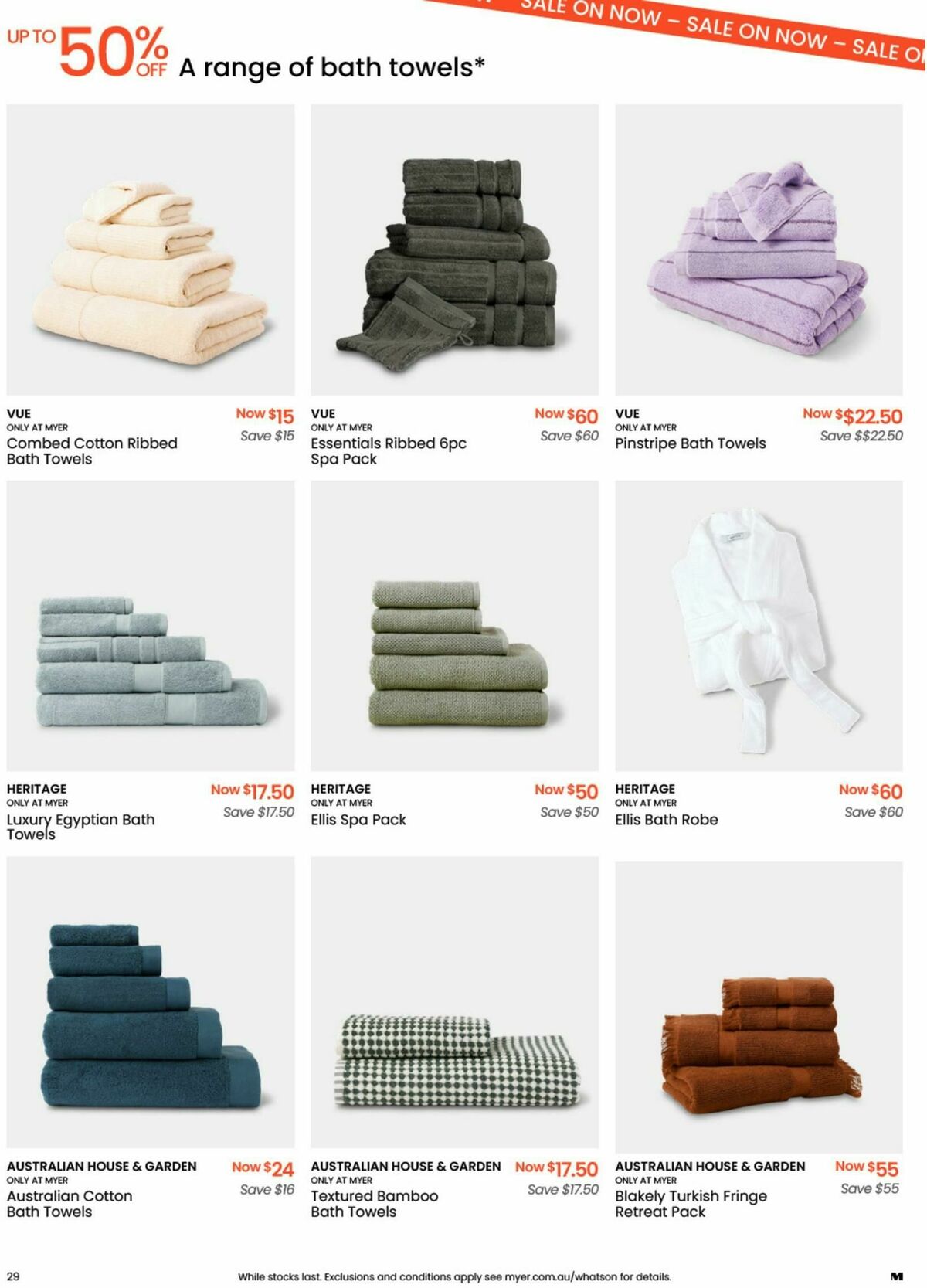 Myer Catalogues from 29 May