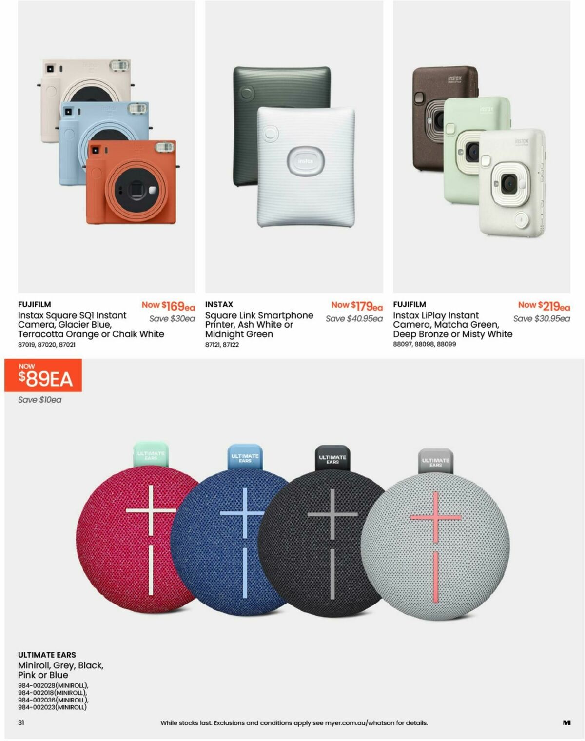 Myer Catalogues from 29 May