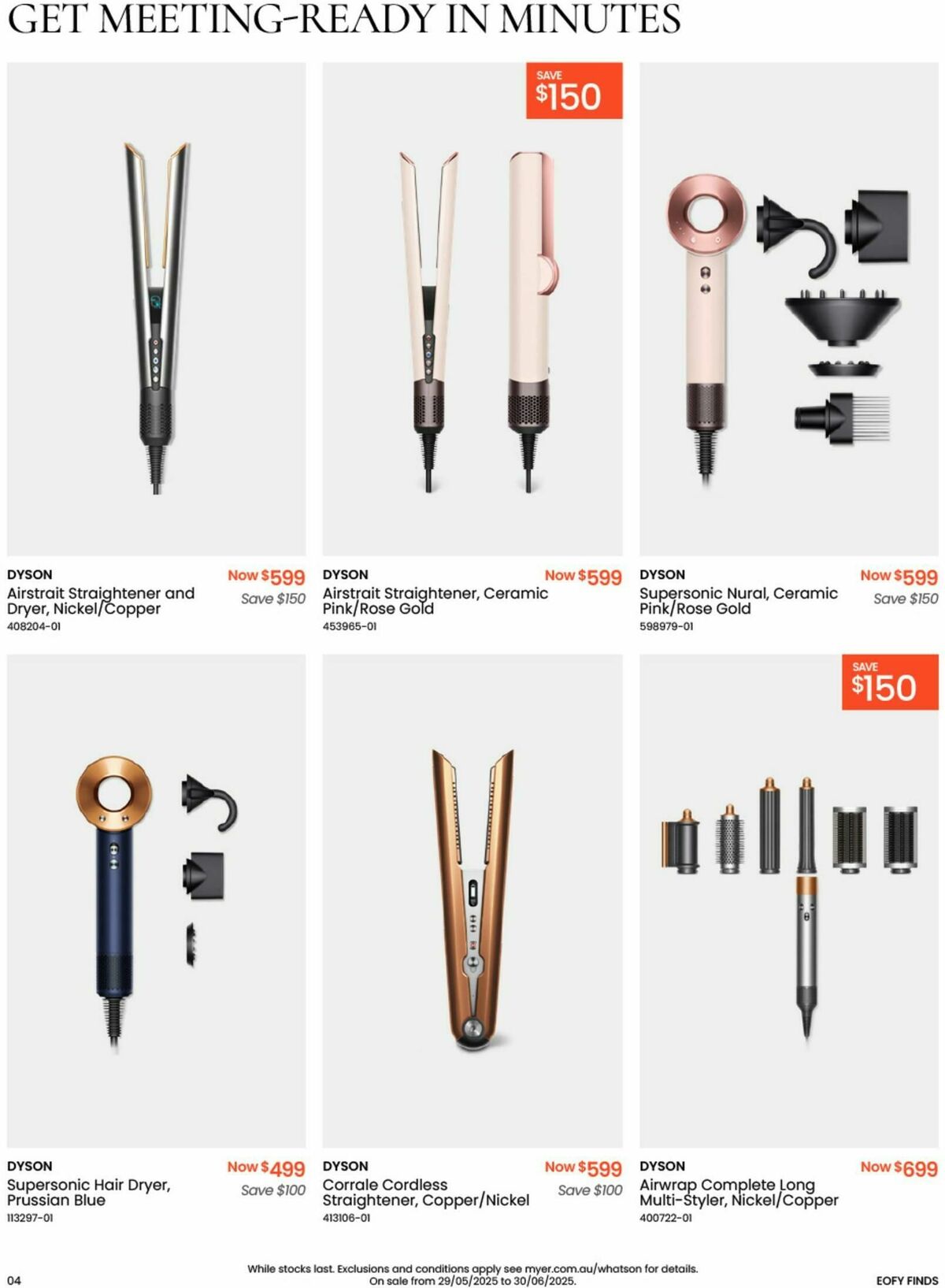 Myer Catalogues from 29 May