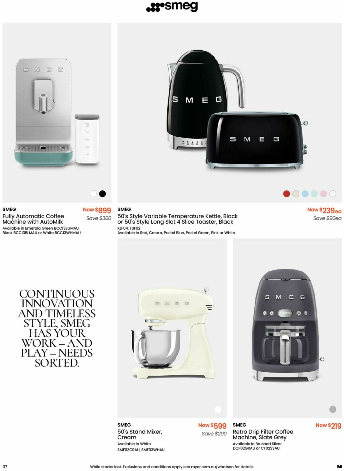 Myer Catalogues from 29 May