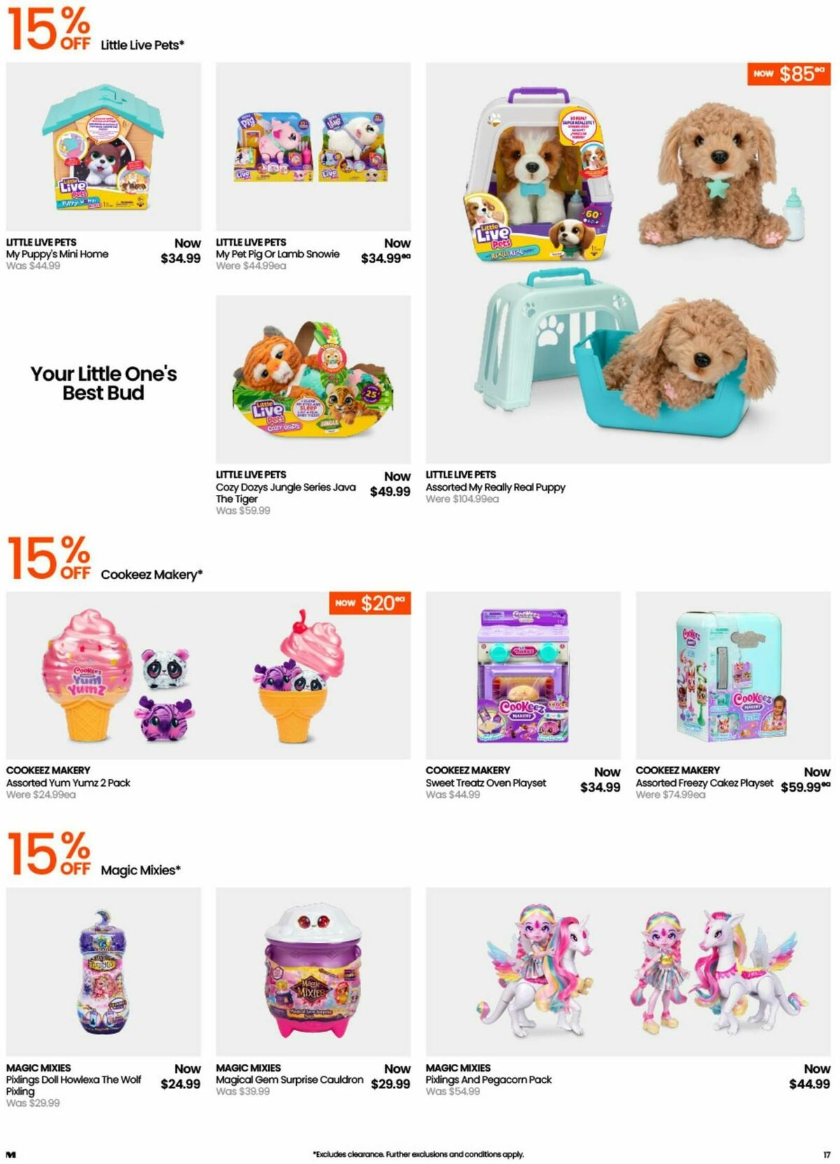 Myer Toy Sale Catalogues from 17 June