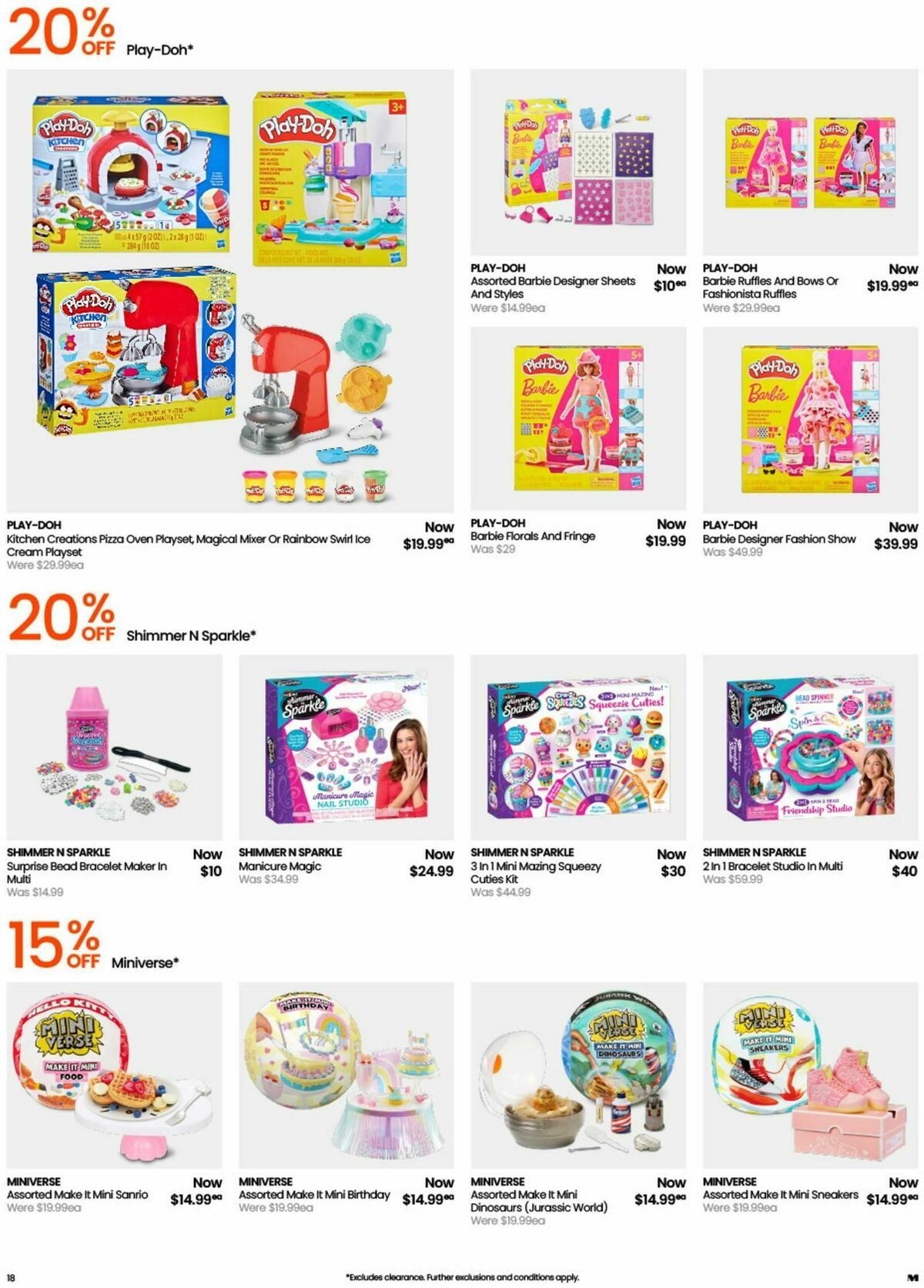 Myer Toy Sale Catalogues from 17 June