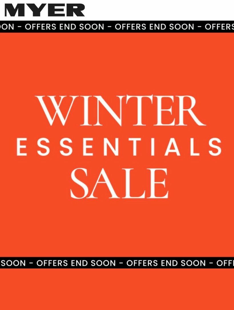 Myer Catalogues from 21 July