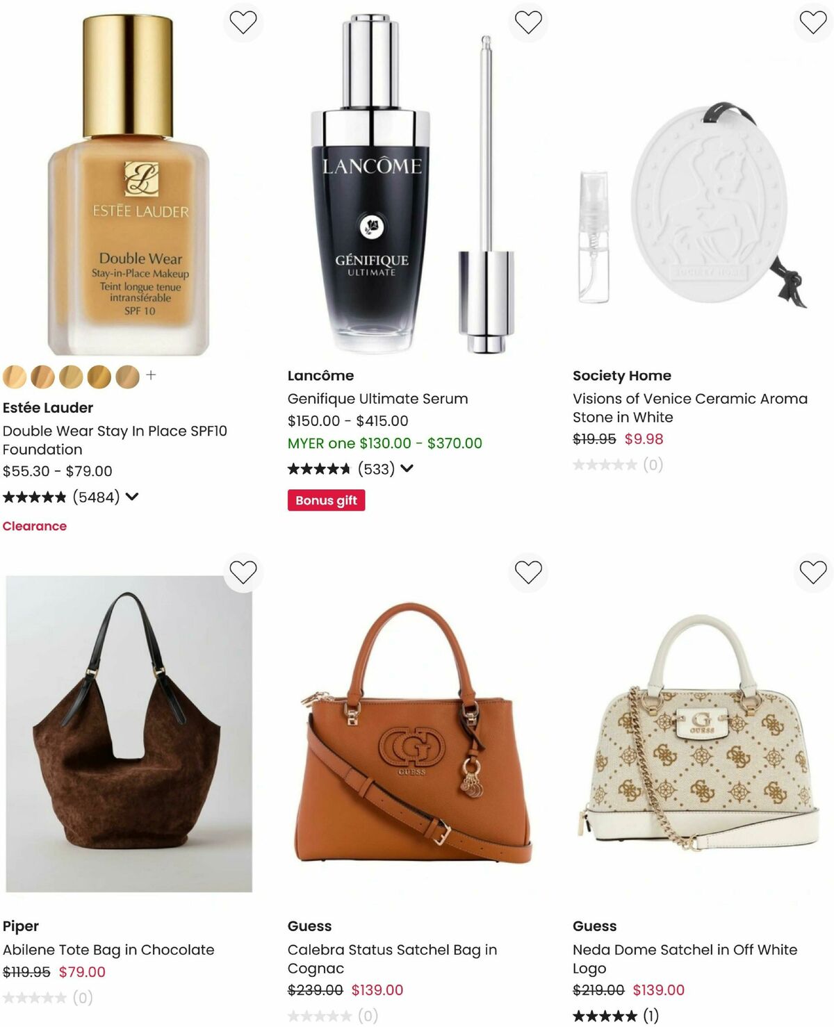 Myer Catalogues from 21 July