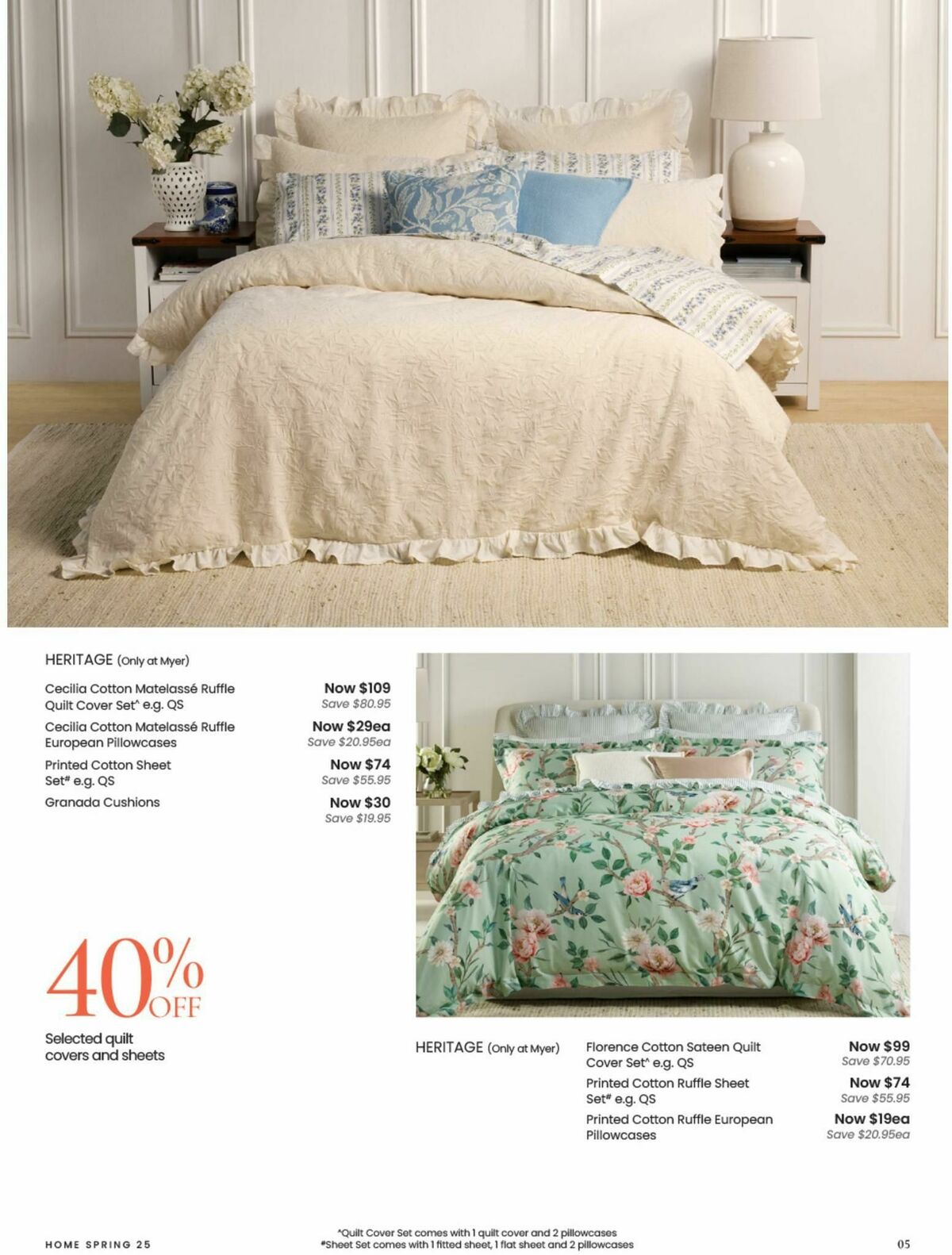 Myer Catalogues from 5 August