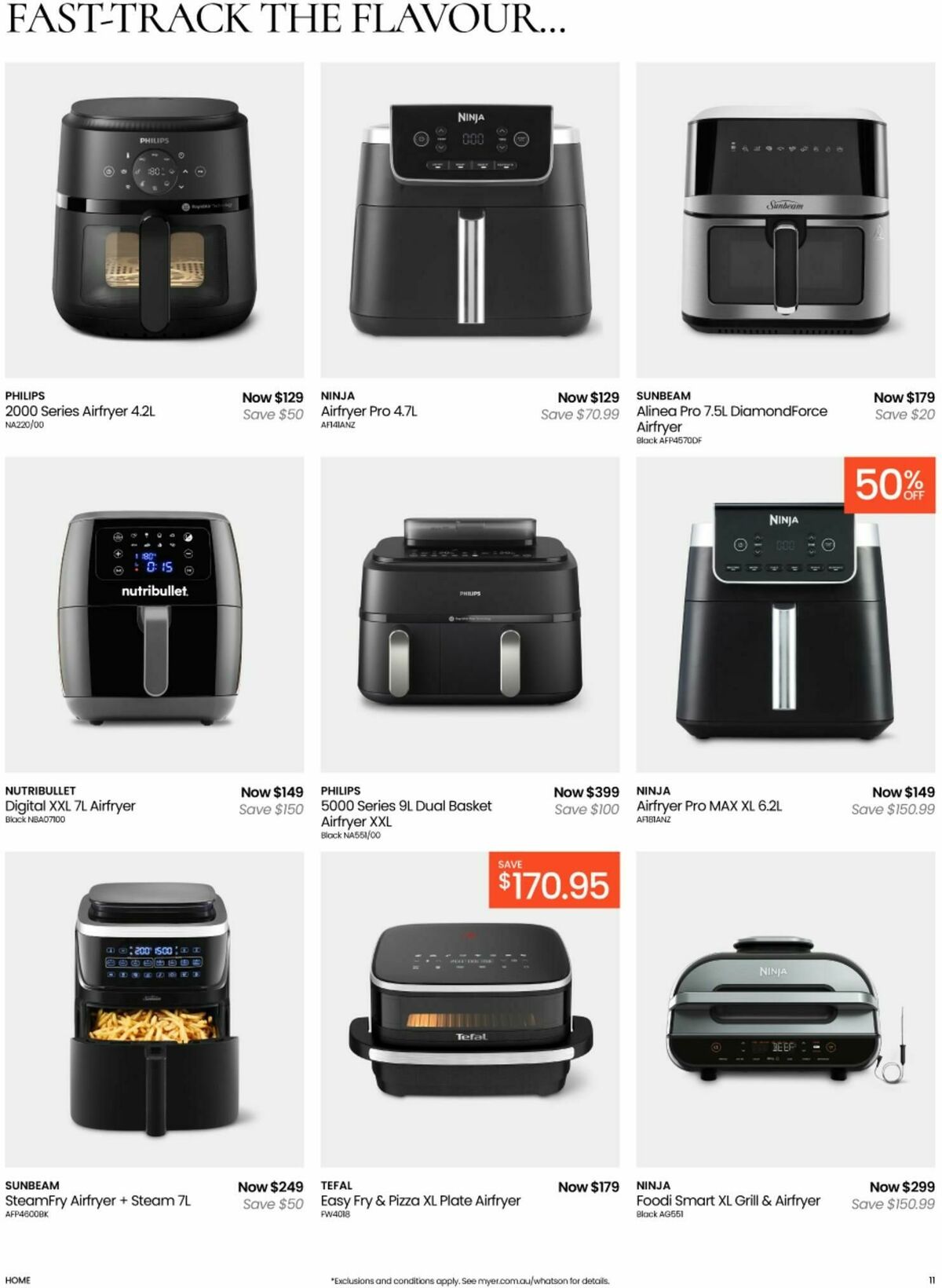 Myer Catalogues from 12 August