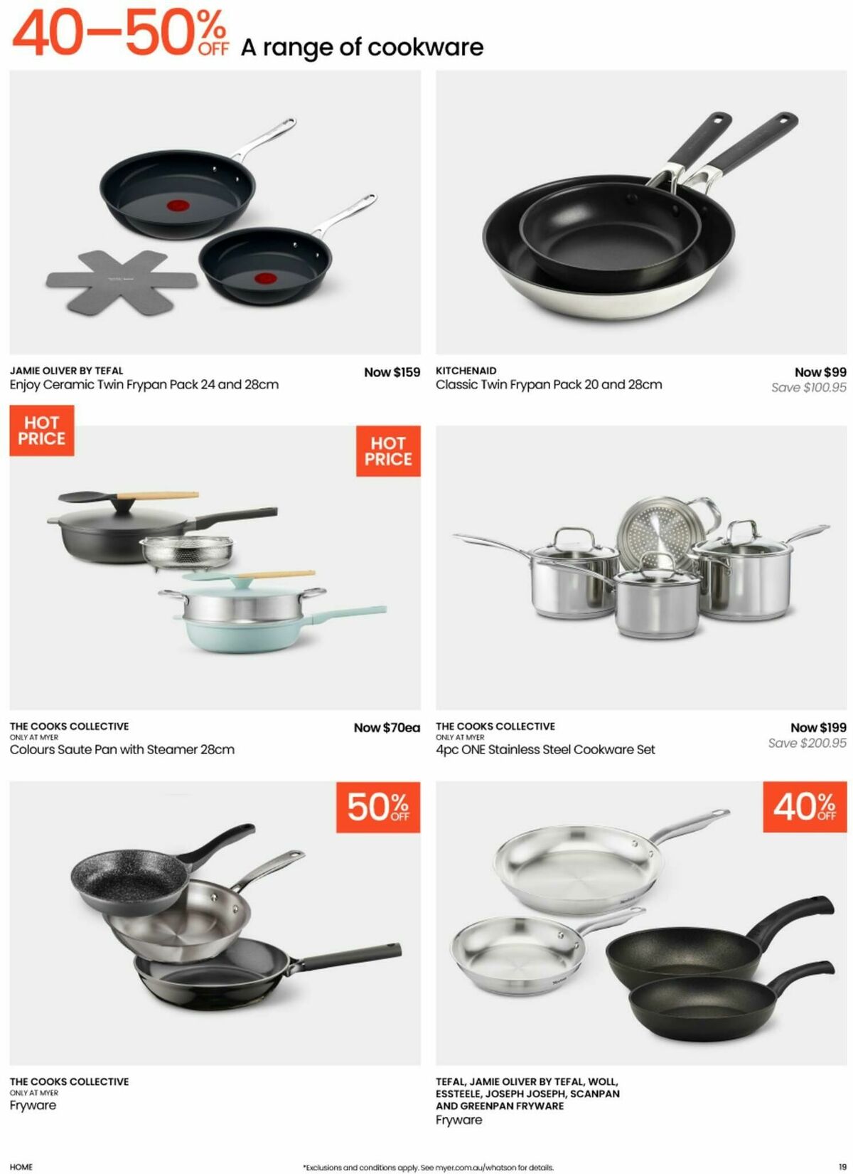 Myer Catalogues from 12 August