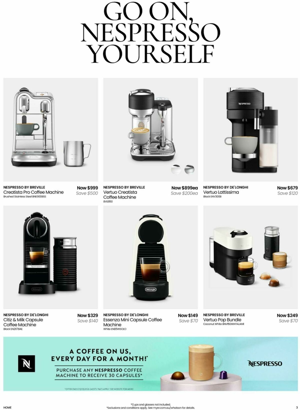 Myer Catalogues from 12 August