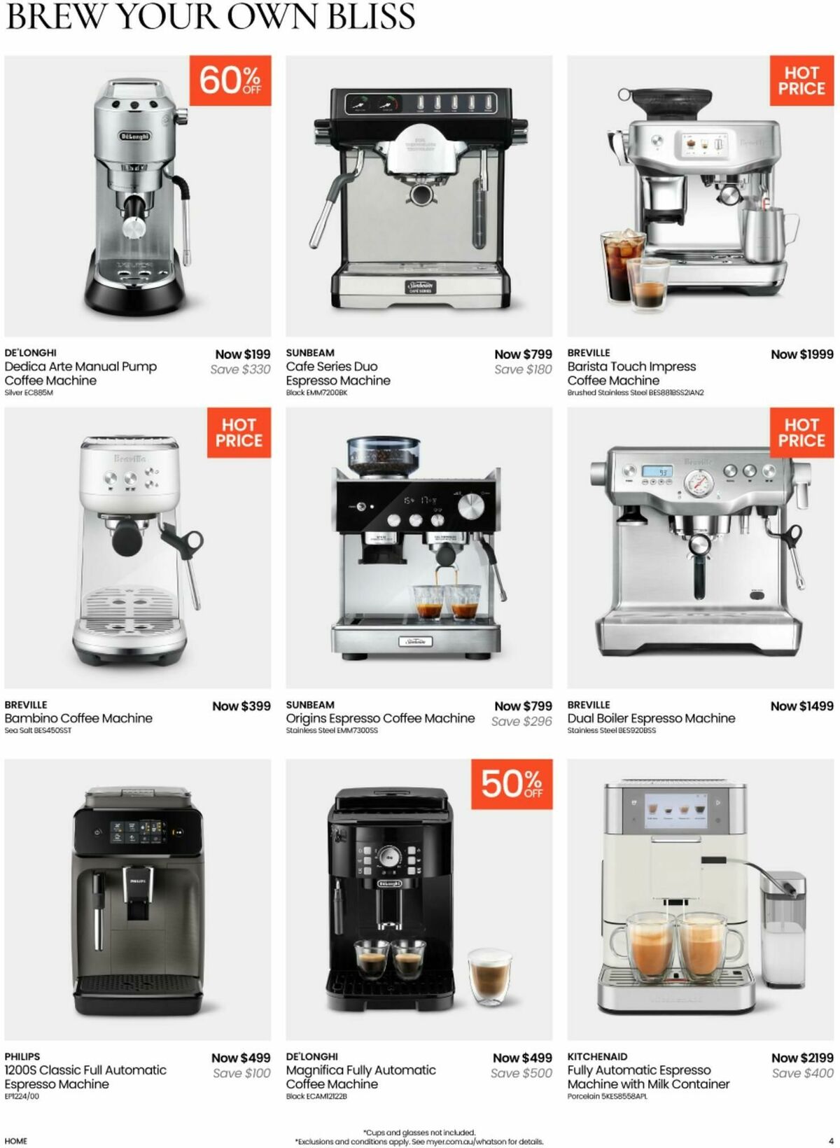 Myer Catalogues from 12 August