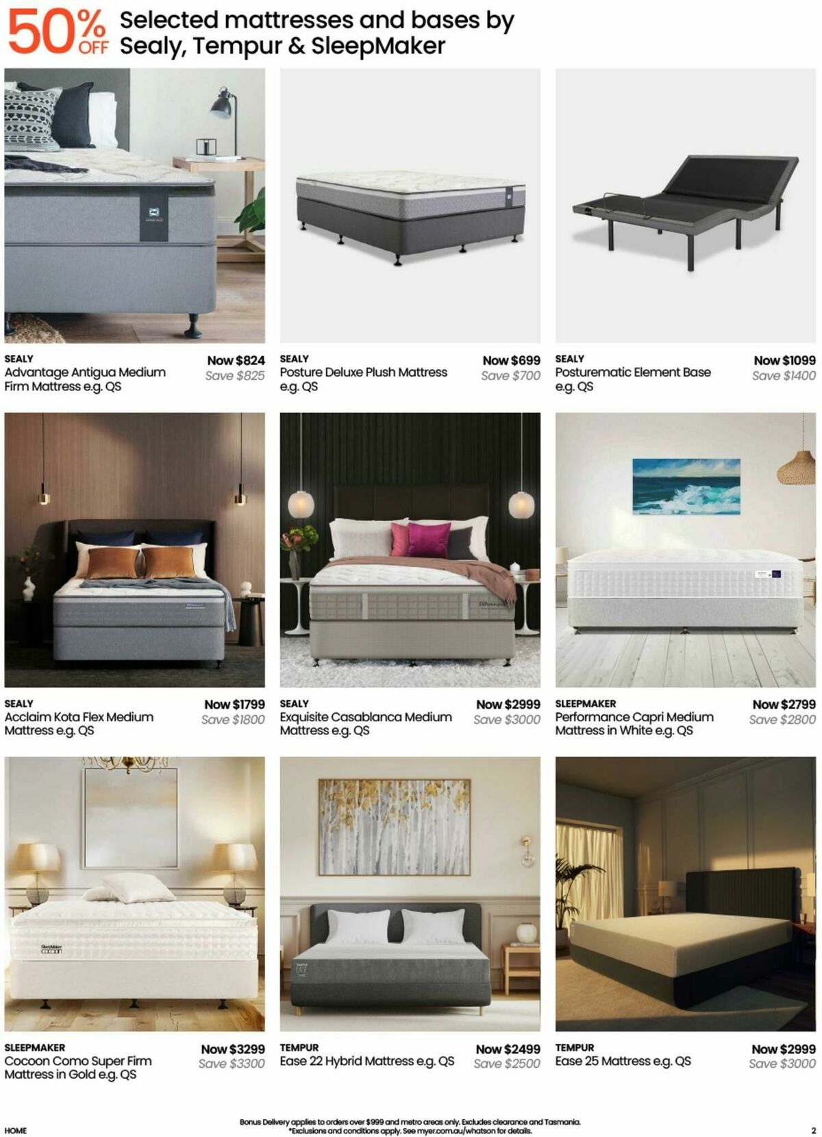 Myer Bed, Bath & Living Home Essentials Catalogues from 12 August