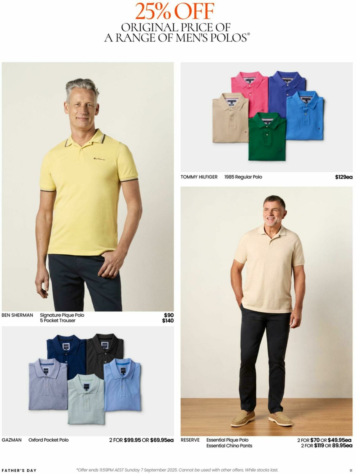 Myer Spoil Dad in Style Catalogues from 20 August