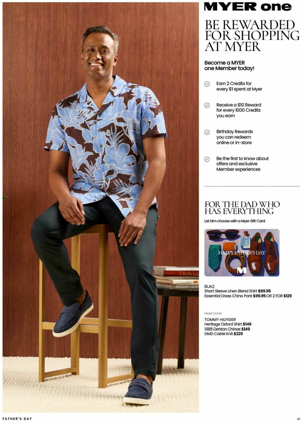 Myer Spoil Dad in Style Catalogues from 20 August