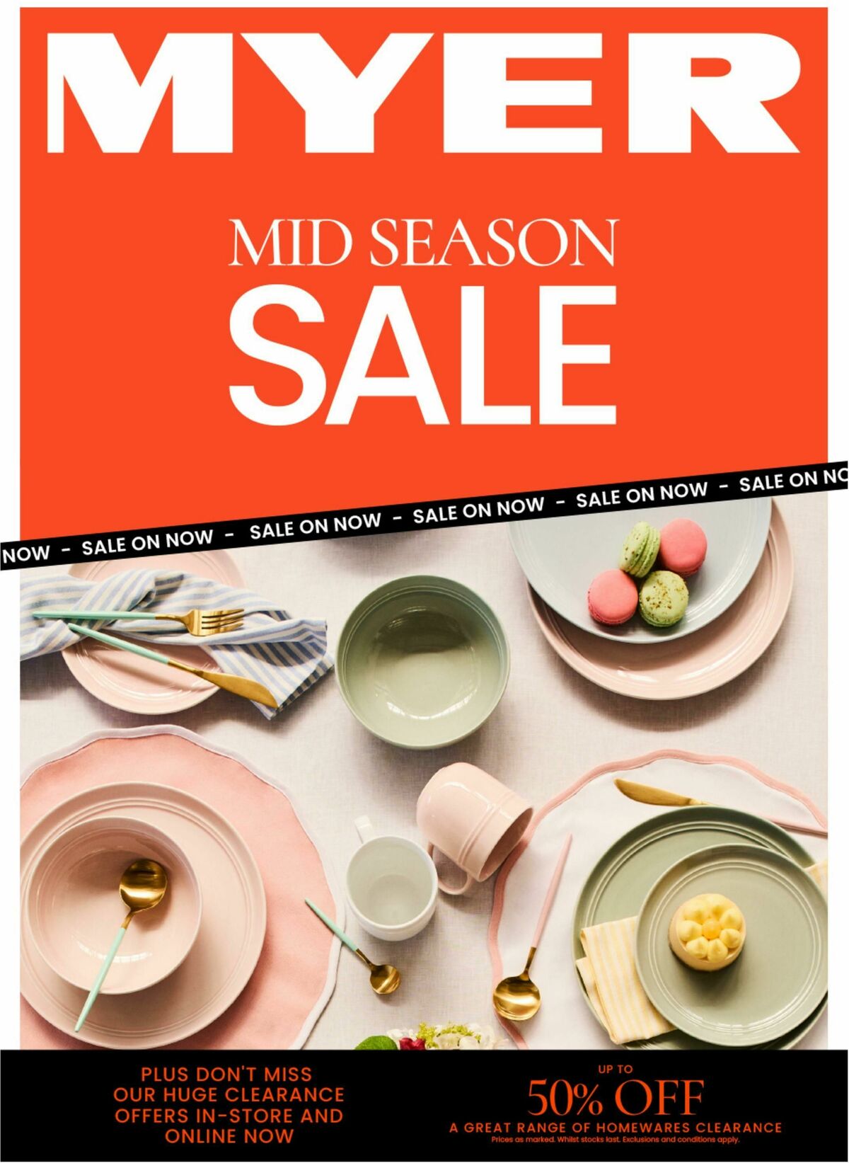 Myer Catalogues from 10 September