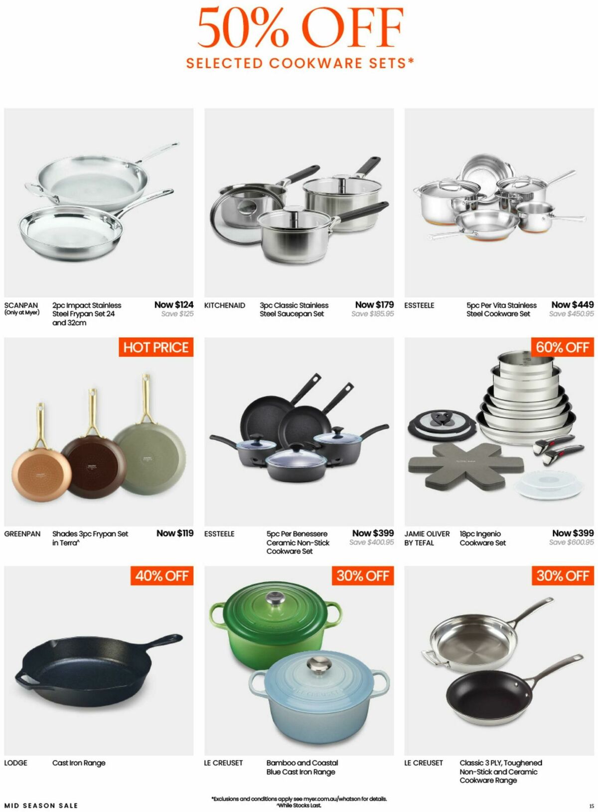 Myer Catalogues from 10 September