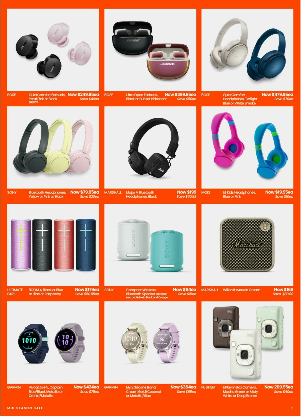 Myer Catalogues from 10 September