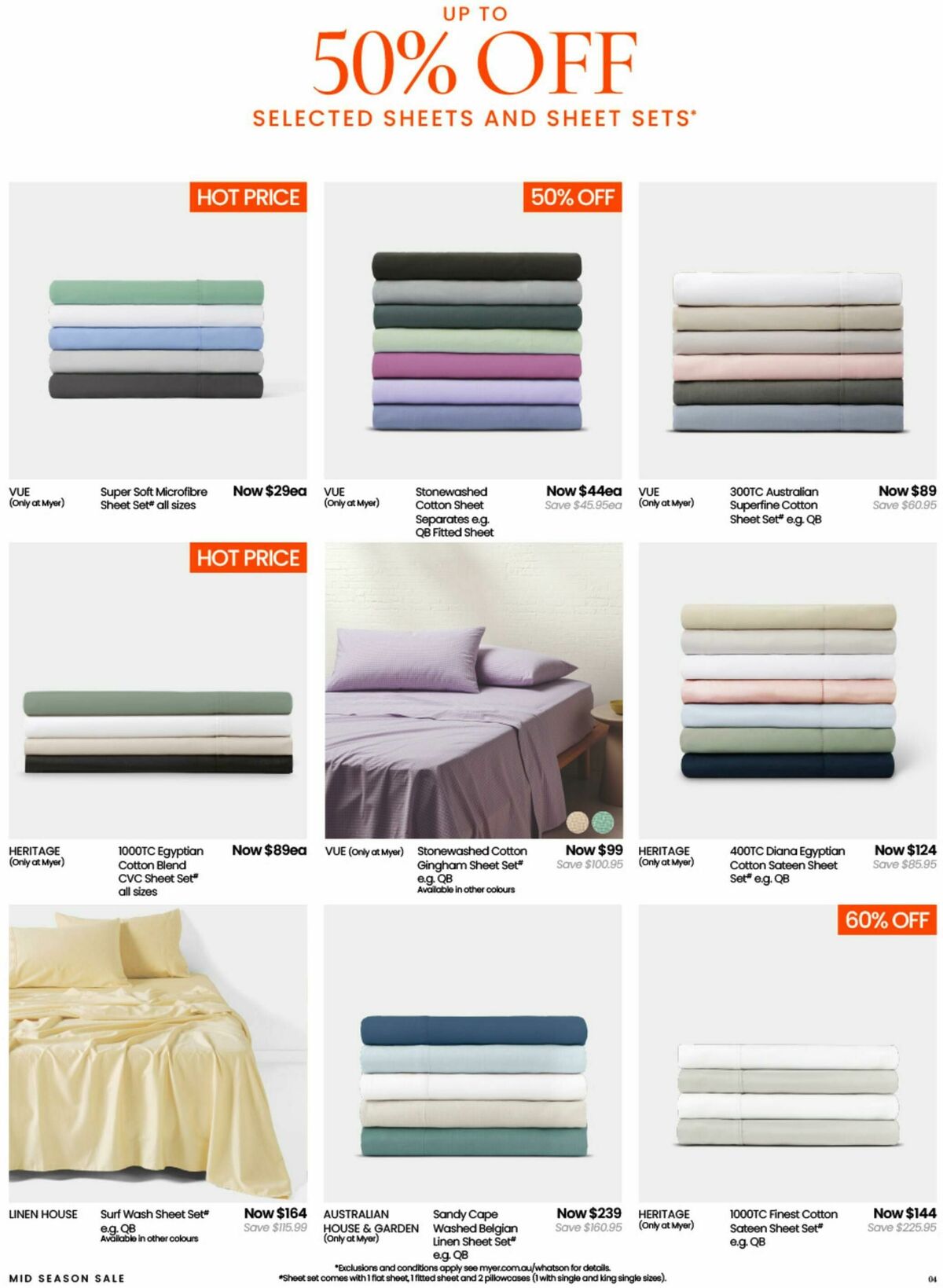 Myer Catalogues from 10 September