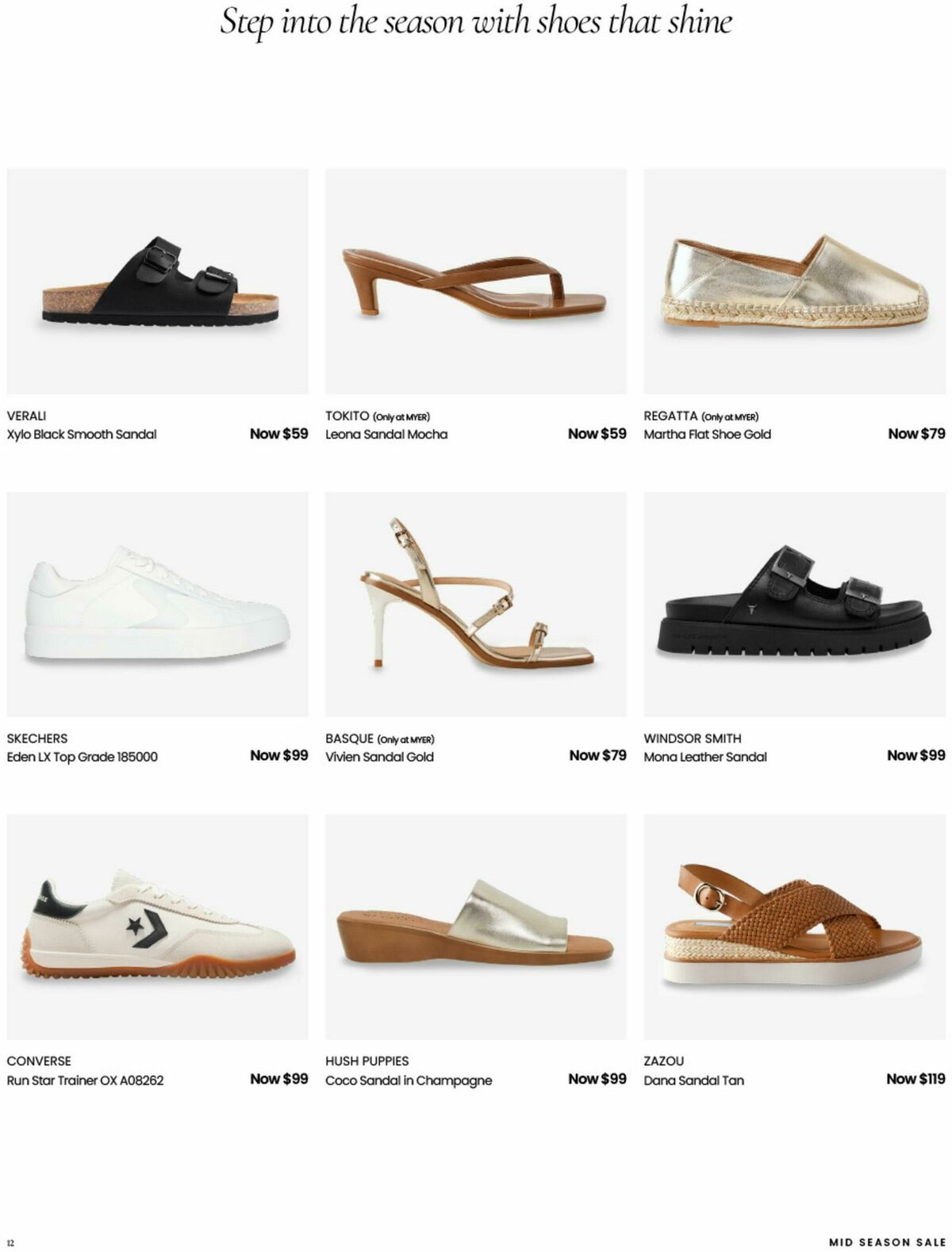 Myer Mid Season Sale Catalogues from 10 September