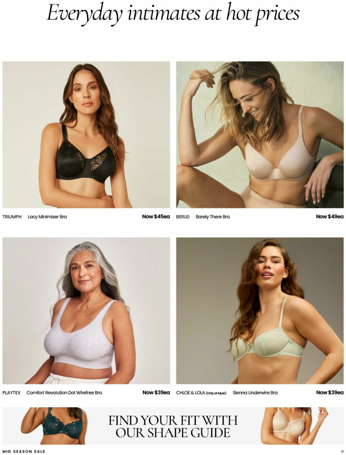 Myer Mid Season Sale Catalogues from 10 September