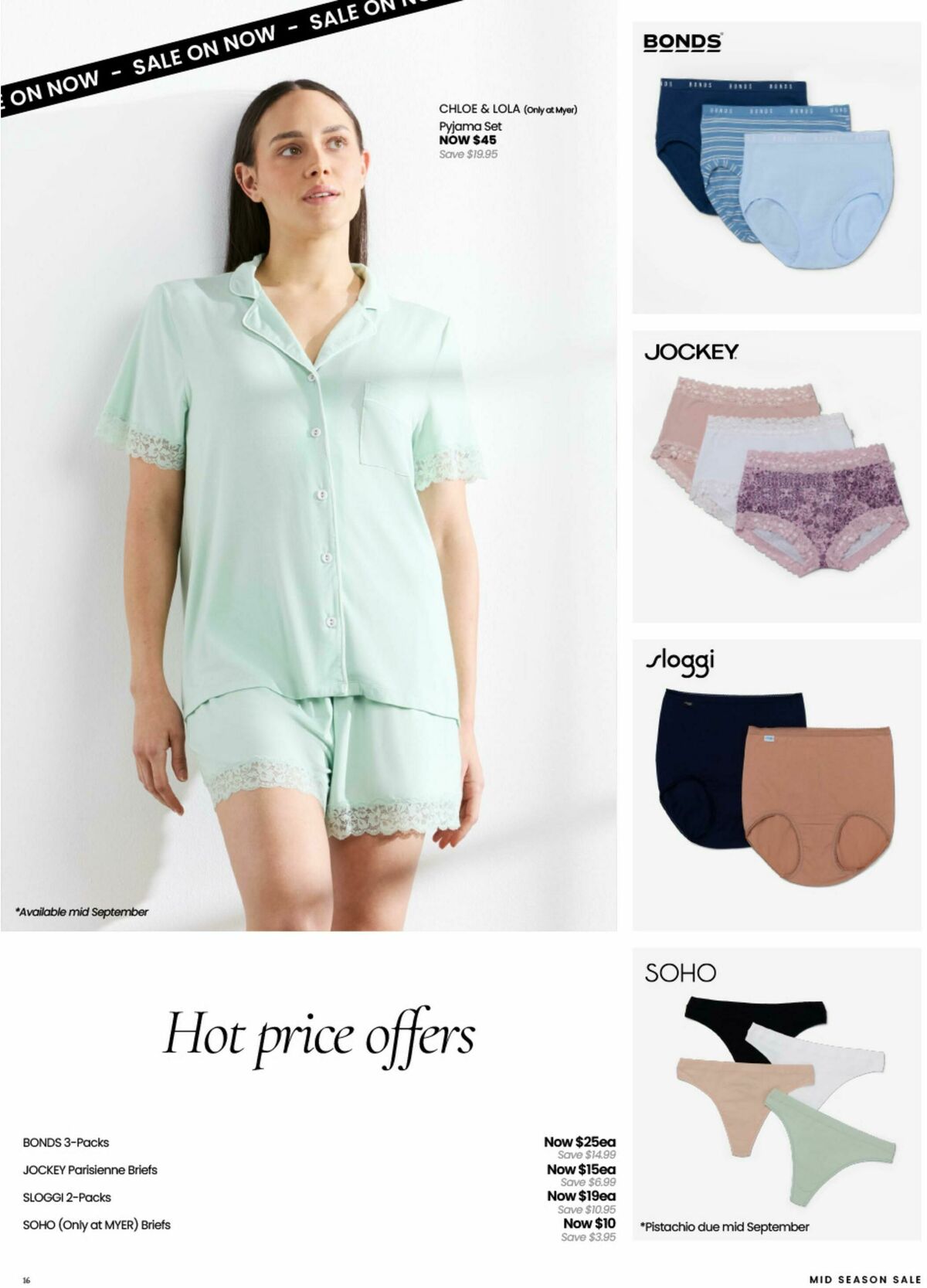 Myer Mid Season Sale Catalogues from 10 September