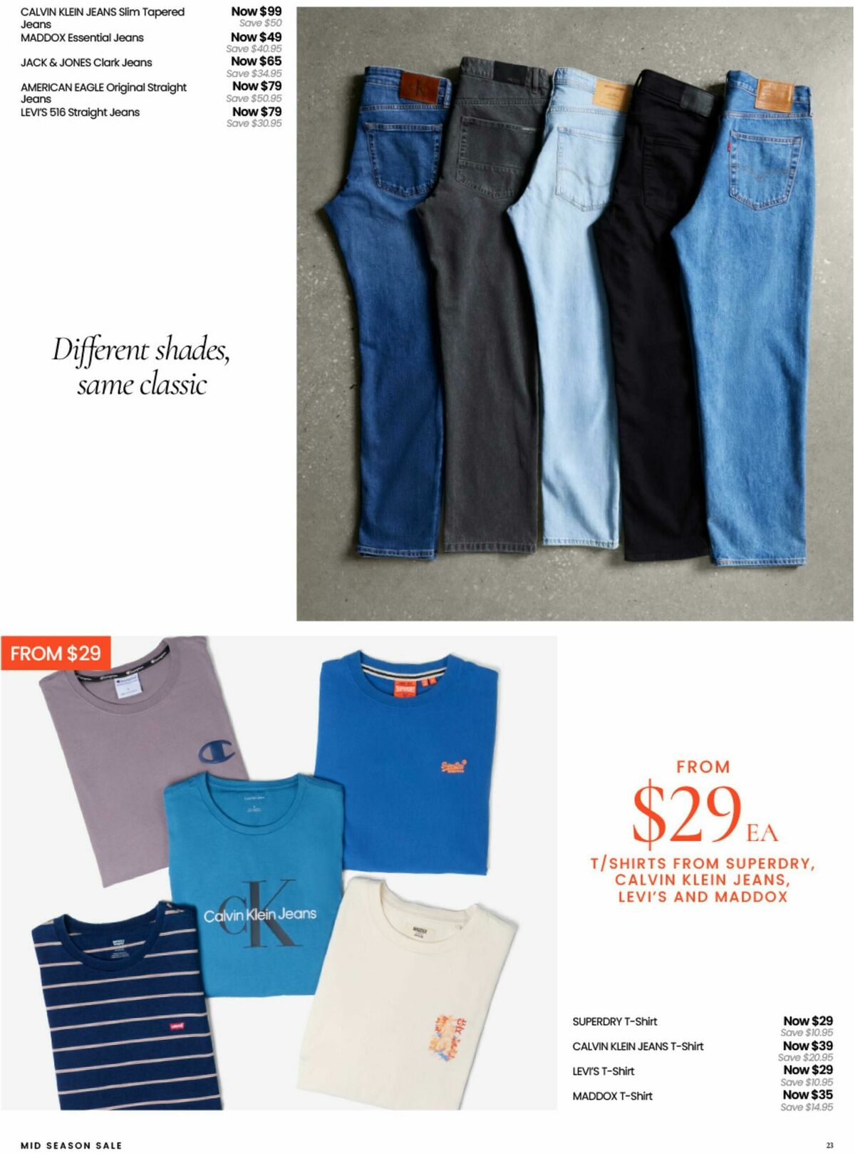 Myer Mid Season Sale Catalogues from 10 September