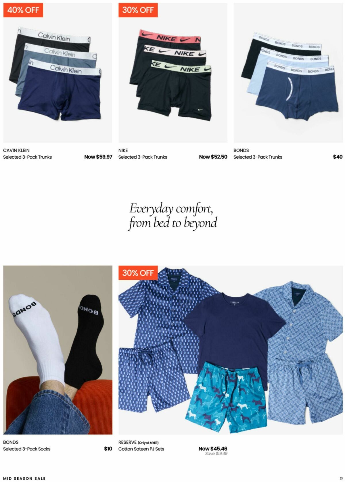 Myer Mid Season Sale Catalogues from 10 September