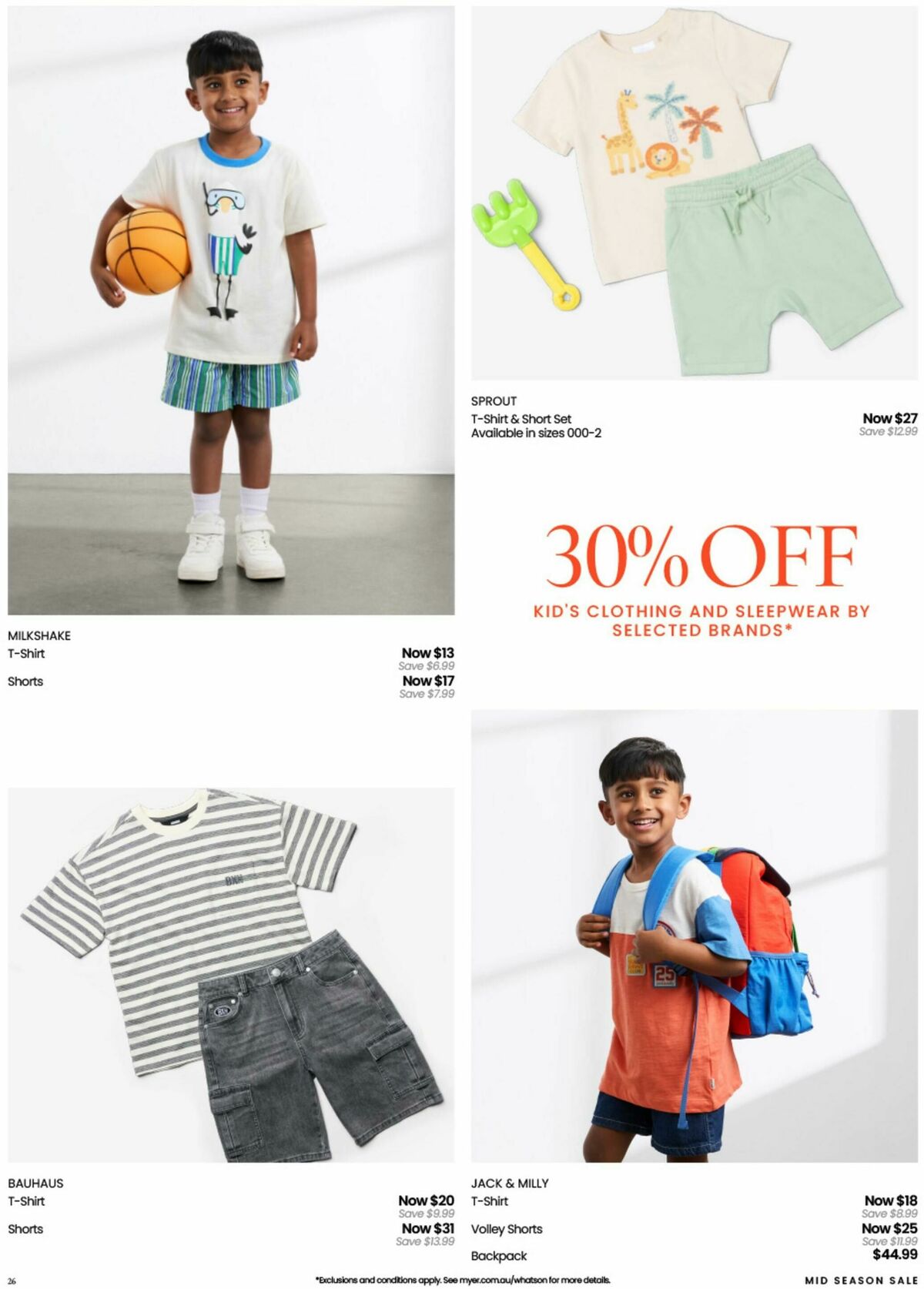 Myer Mid Season Sale Catalogues from 10 September