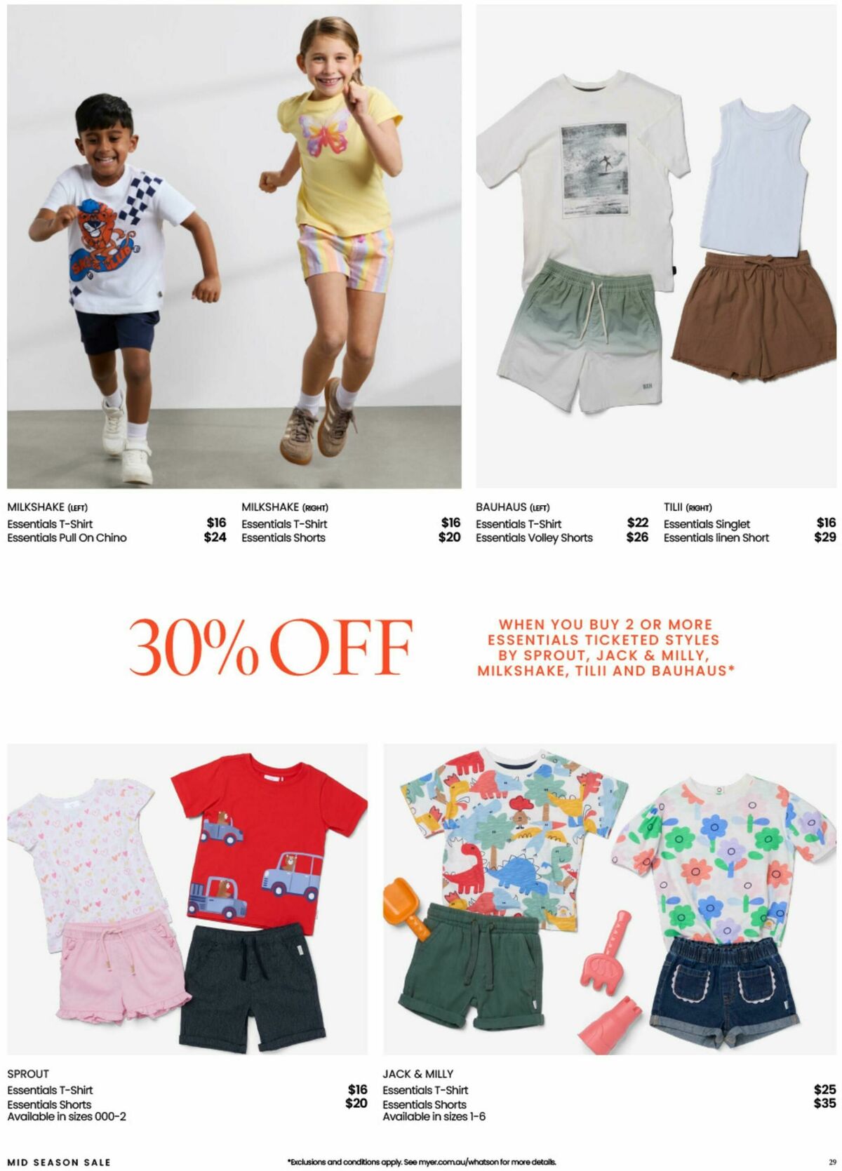 Myer Mid Season Sale Catalogues from 10 September
