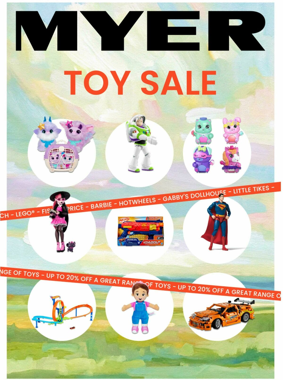 Myer Toy Sale Catalogues from 15 September