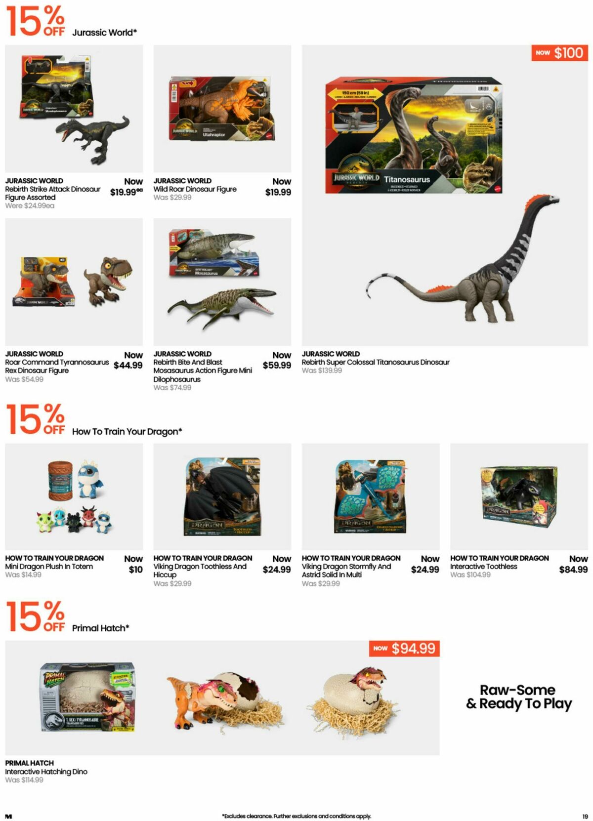 Myer Toy Sale Catalogues from 15 September