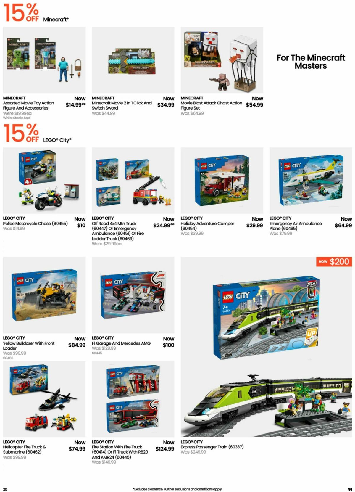 Myer Toy Sale Catalogues from 15 September