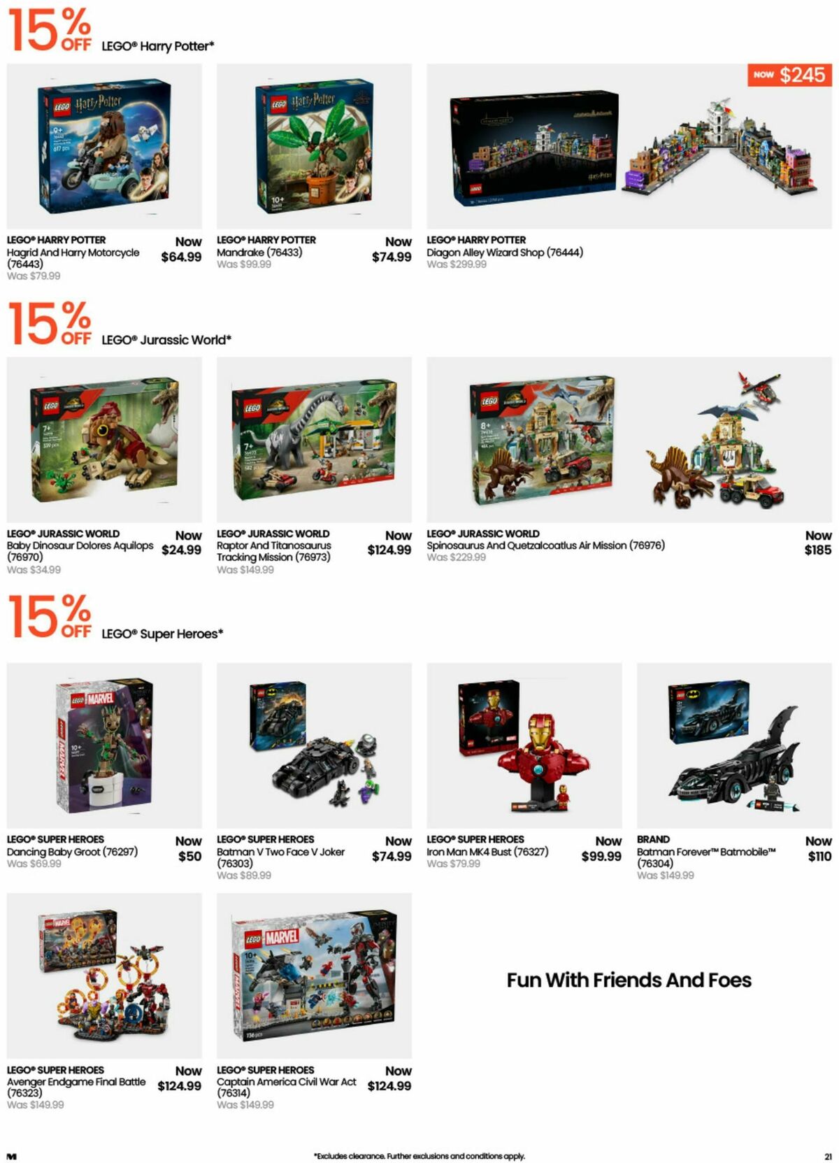 Myer Toy Sale Catalogues from 15 September