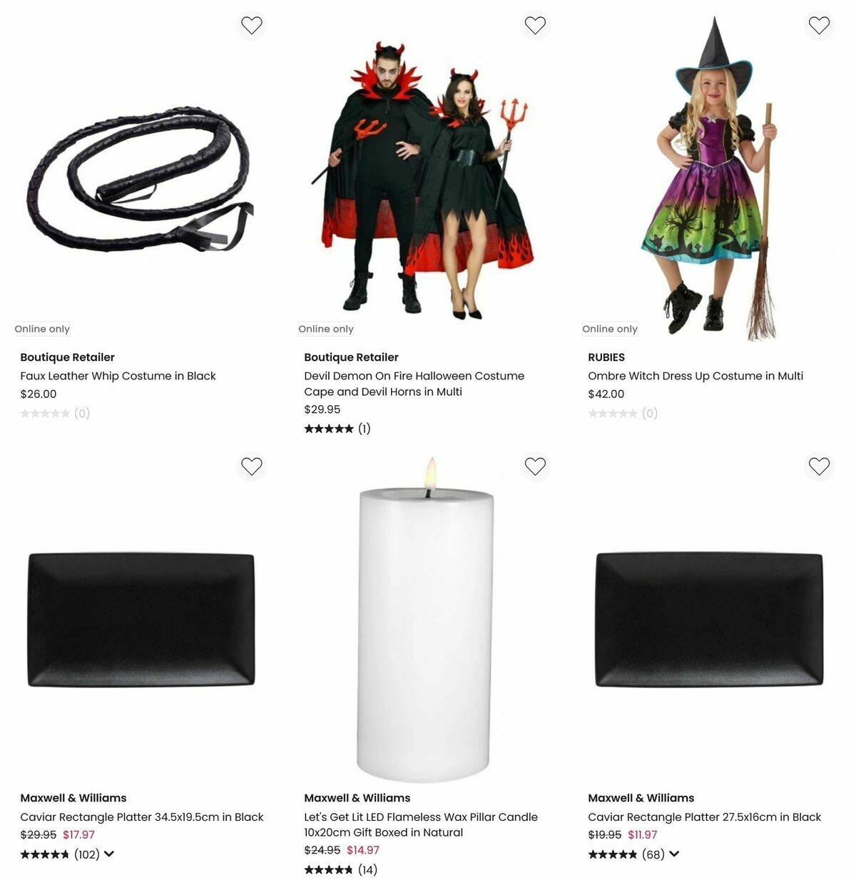Myer Halloween Catalogues from 6 October