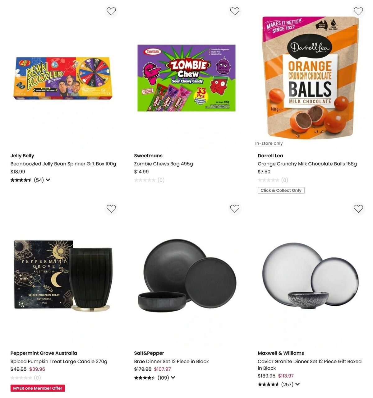 Myer Halloween Catalogues from 6 October