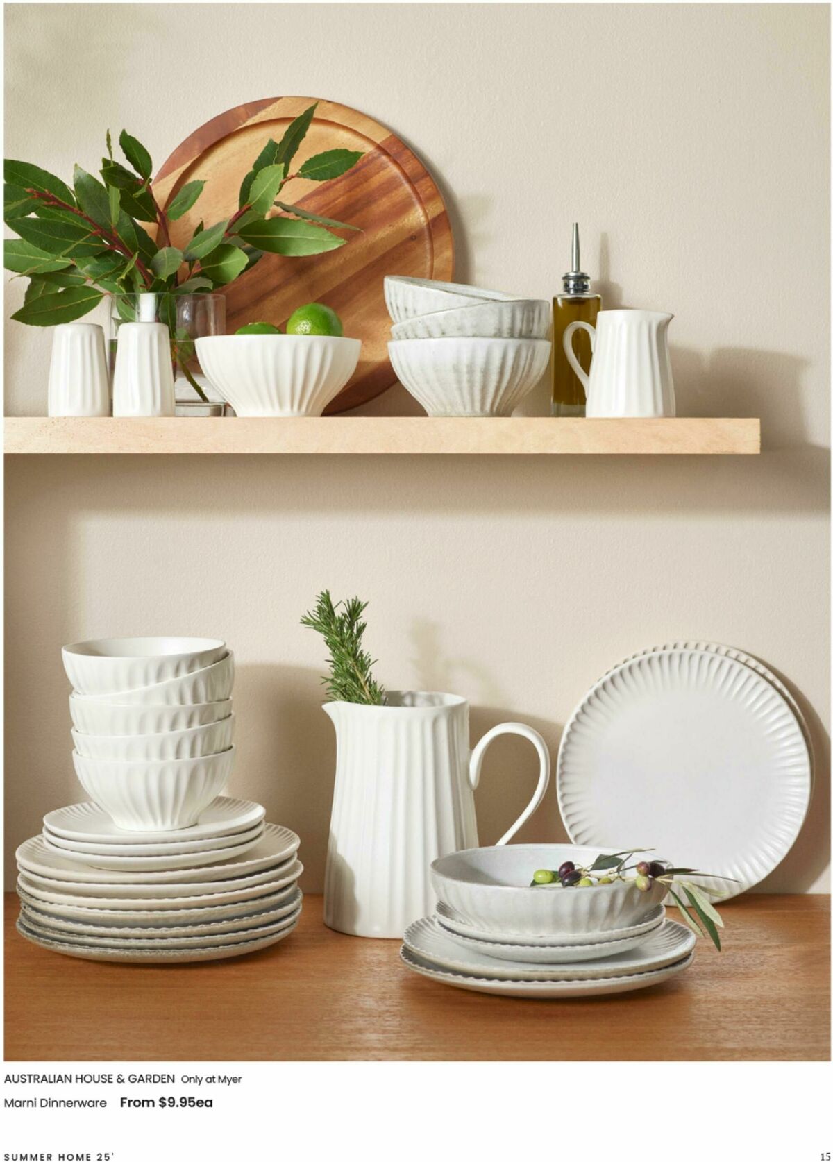 Myer Summer Catalogues from 14 October