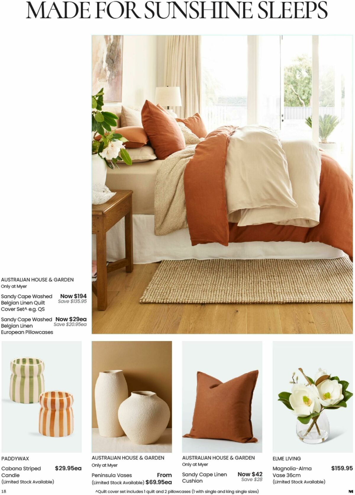 Myer Summer Catalogues from 14 October