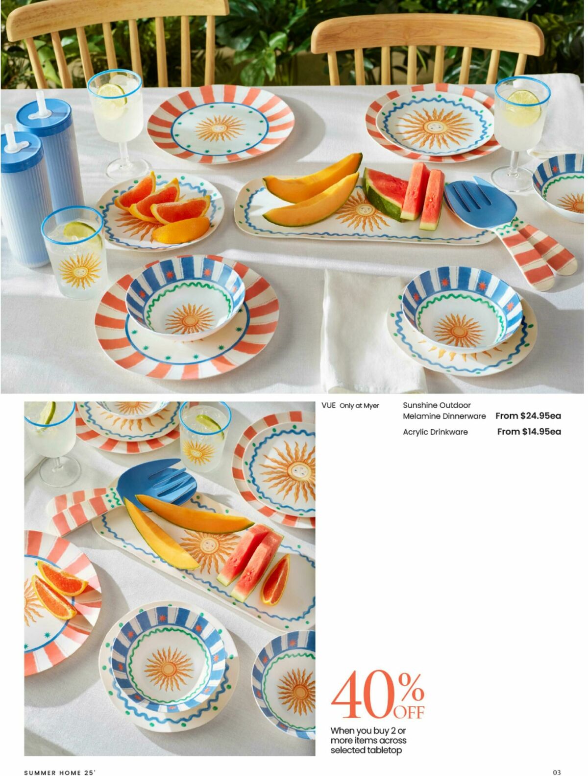 Myer Summer Catalogues from 14 October