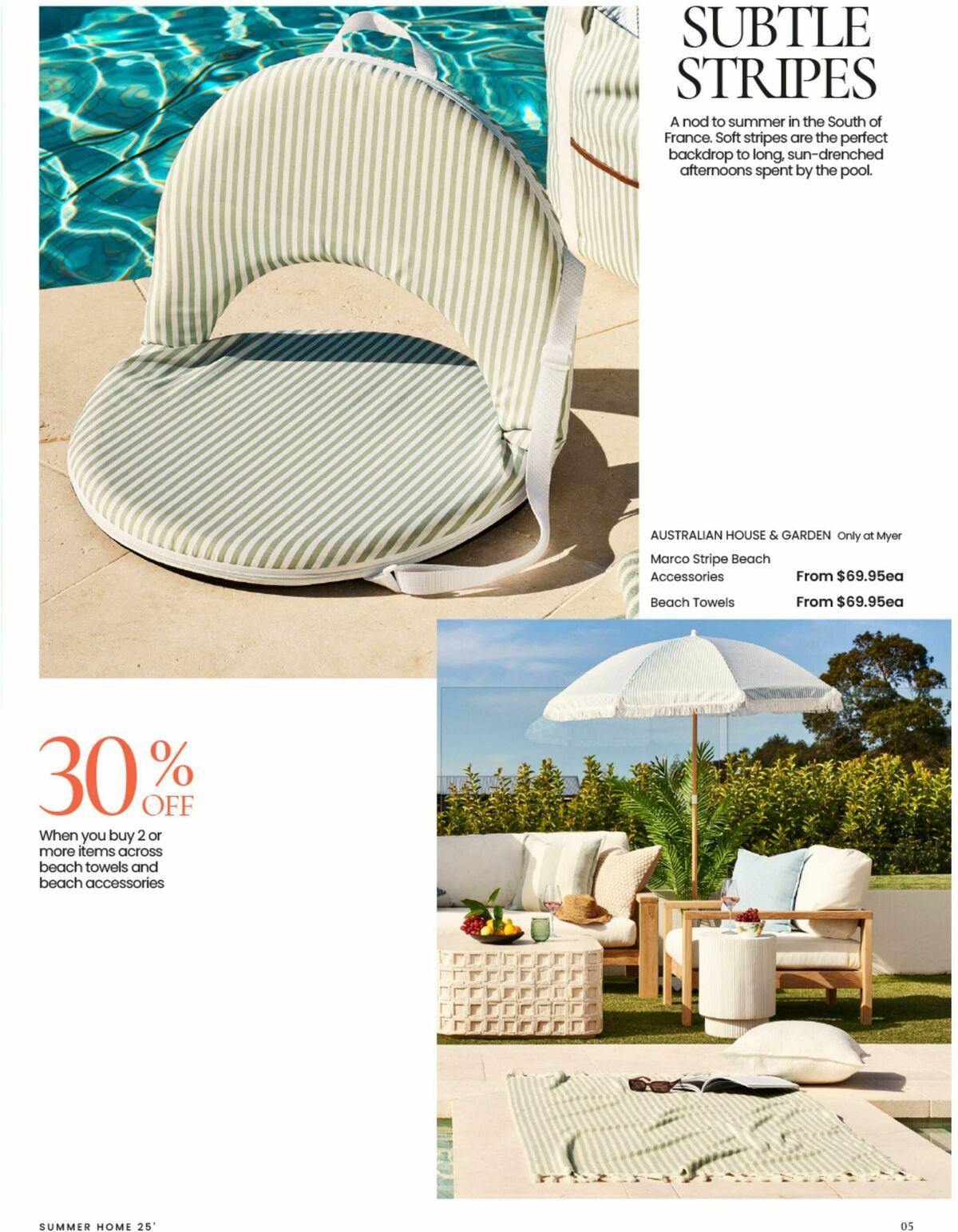 Myer Summer Catalogues from 14 October