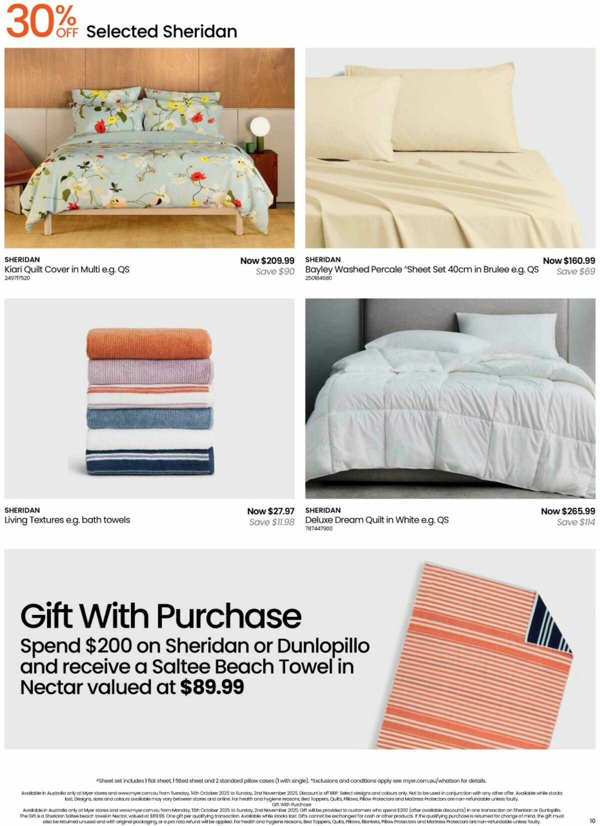 Myer Catalogues from 14 October