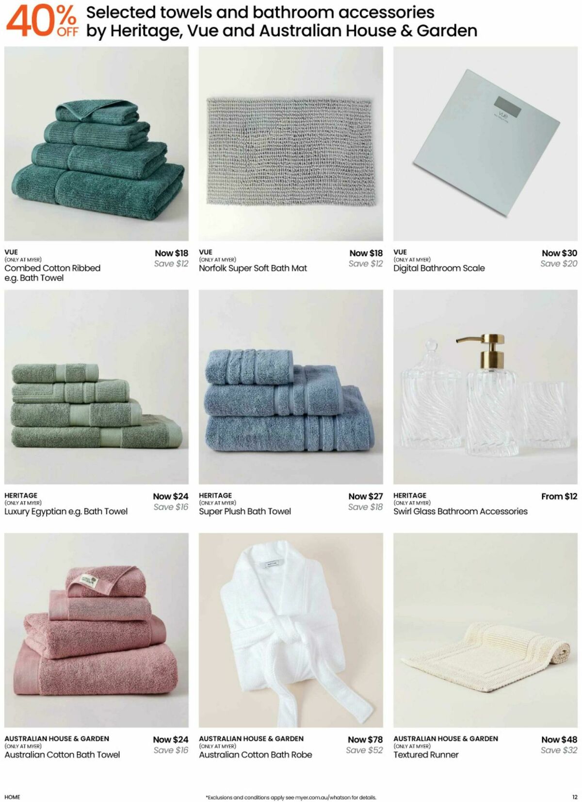 Myer Catalogues from 14 October