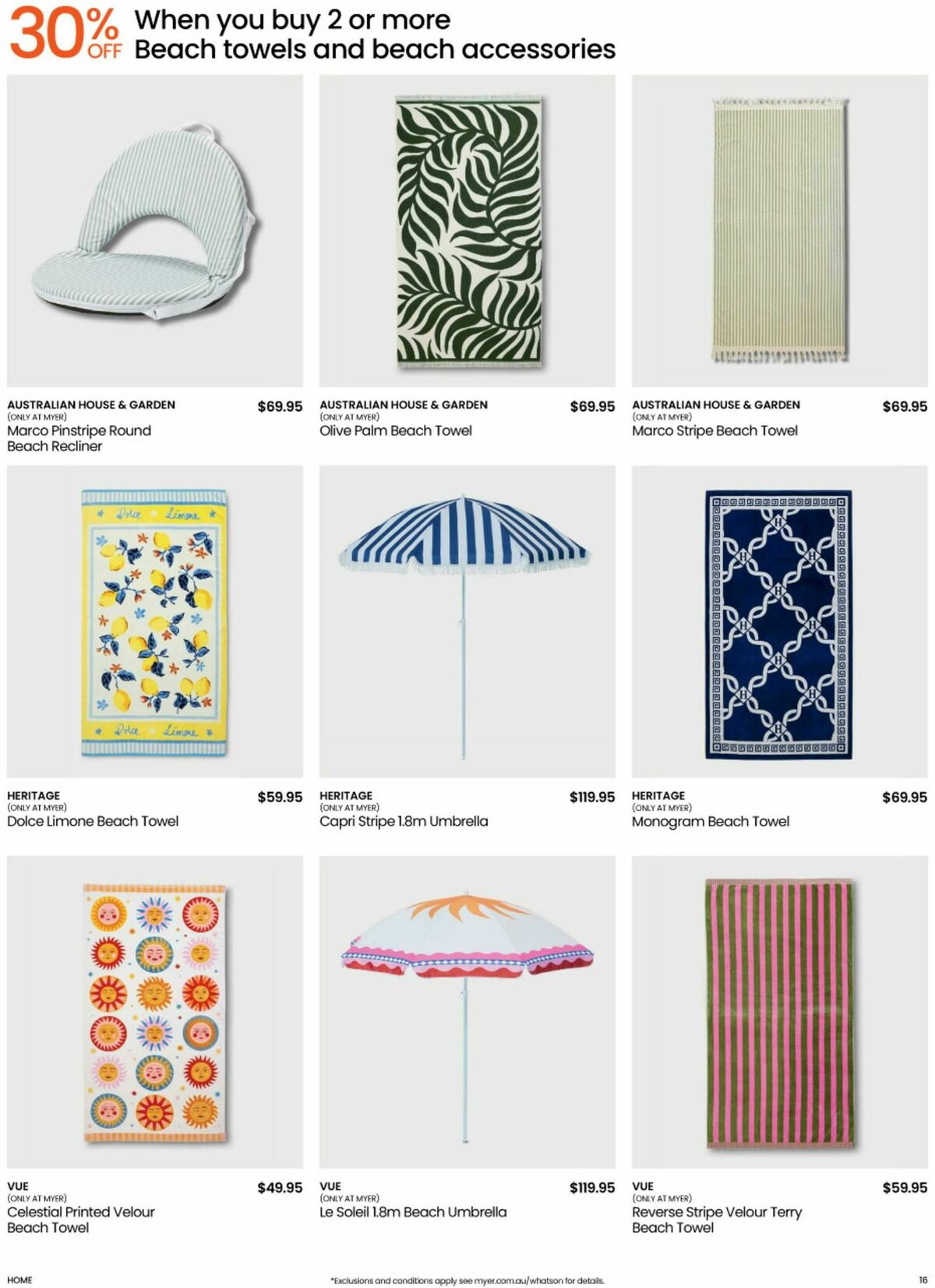 Myer Catalogues from 14 October