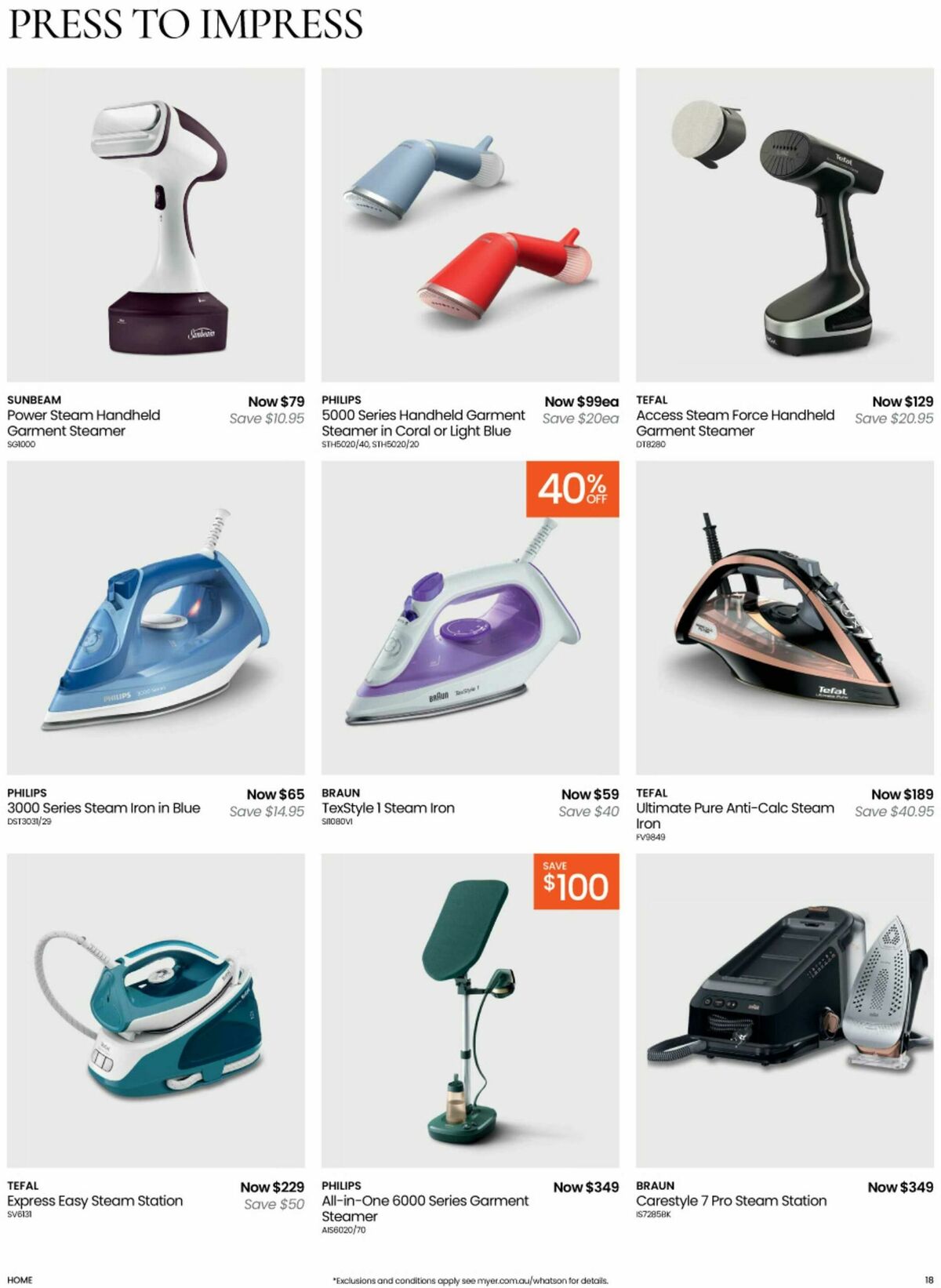 Myer Catalogues from 14 October