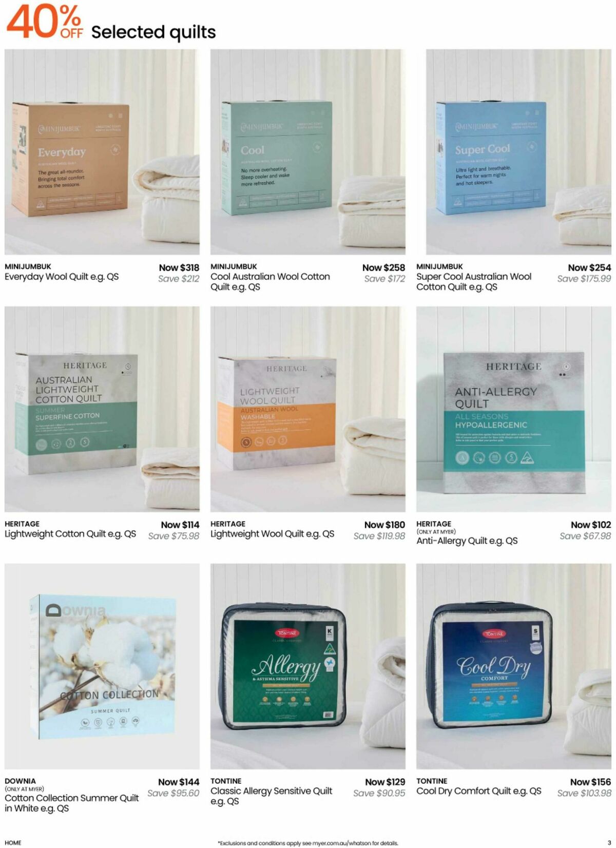 Myer Catalogues from 14 October