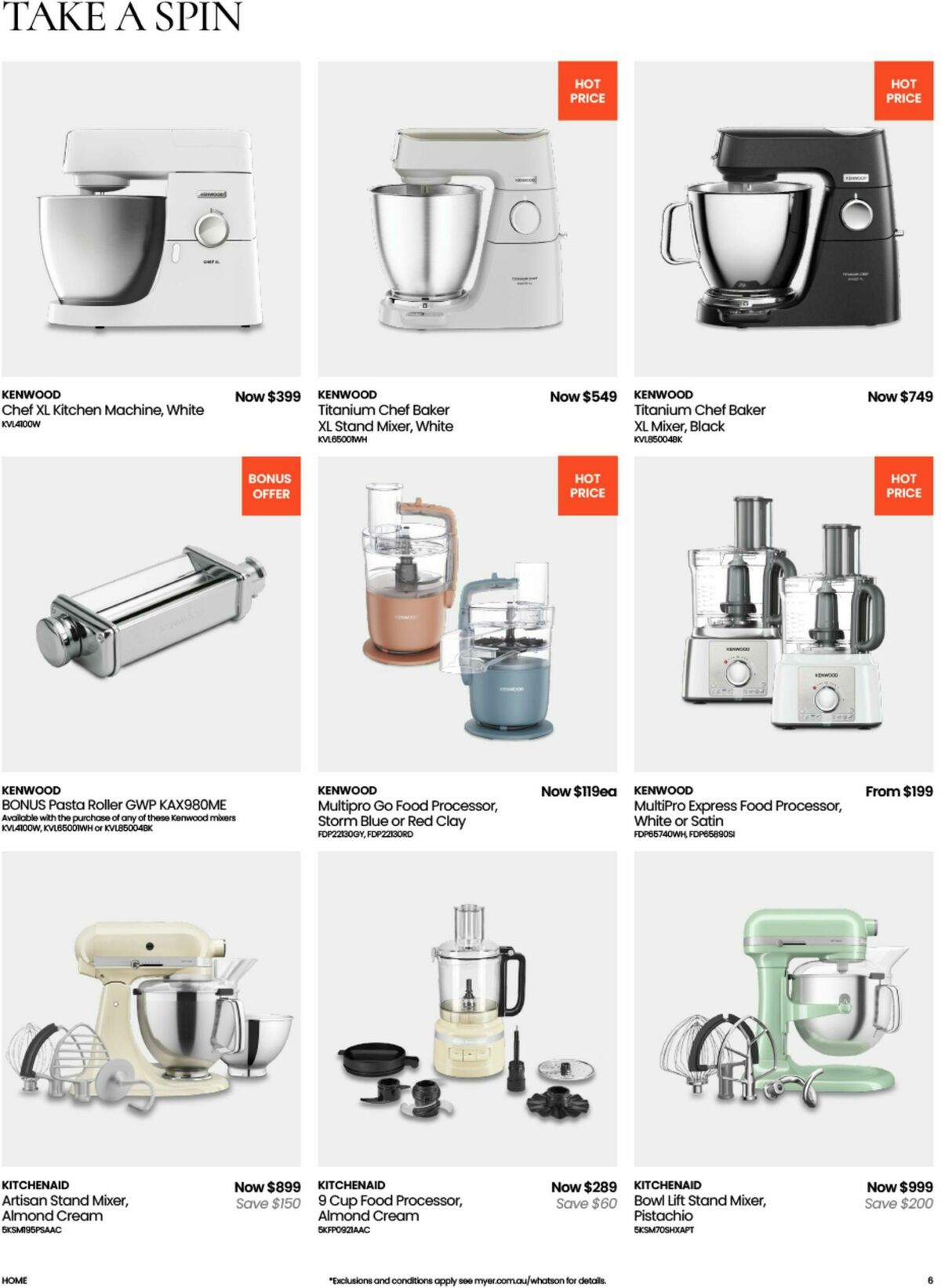 Myer Kitchen & Dining Home Essentials Catalogues from 14 October
