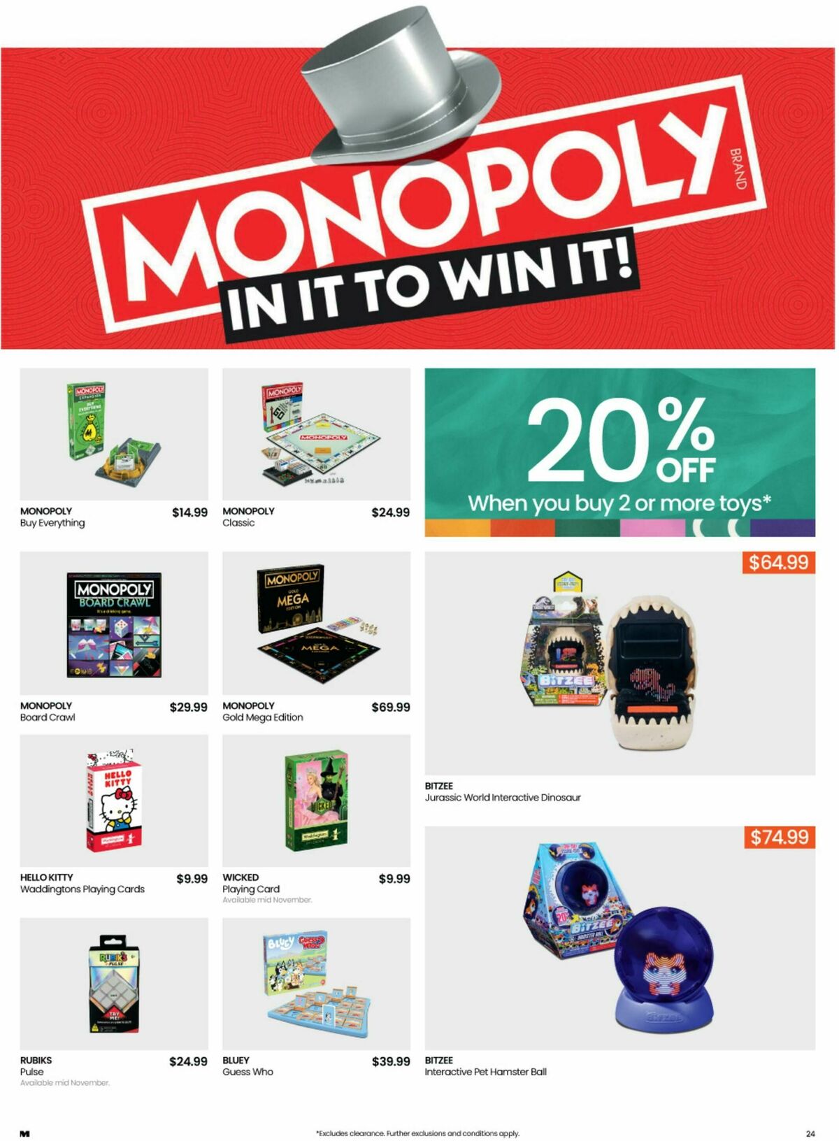 Myer Catalogues from 27 October